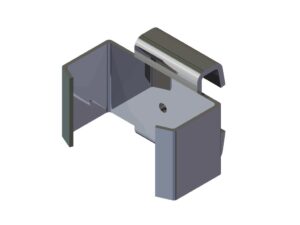 3D CAD Drawing of a Refractory Anchor. 3D Modeling in Refractory Anchor Manufacturing