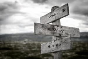 Which way to go wooden signpost outdoors in nature. Welded, Stud-Welded, or Threaded Refractory Anchor Method - RAI
